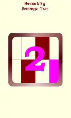 Play Maroon Ivory Rectangle Joust Play Maroon Ivory Rectangle Joust