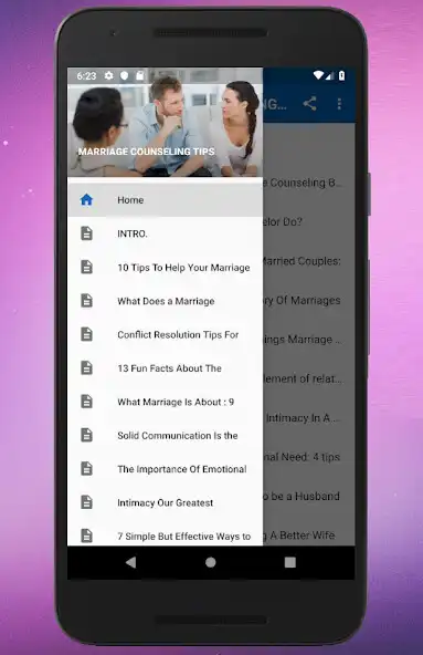 Play Marriage Counseling - Tips  and enjoy Marriage Counseling - Tips with UptoPlay
