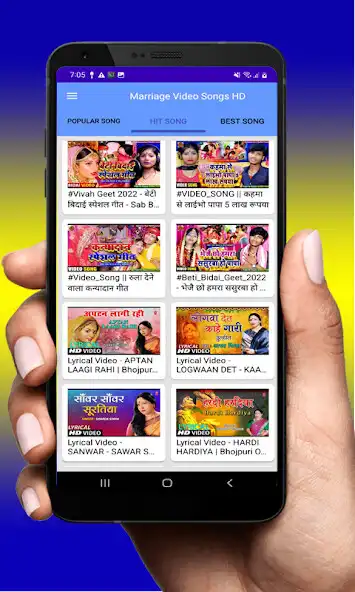 Play Marriage Video Songs HD as an online game Marriage Video Songs HD with UptoPlay