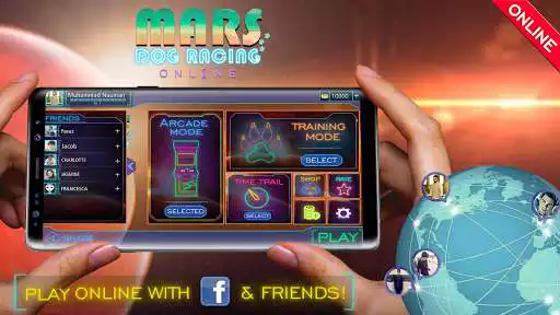 Play Mars Dog Racing Online : Space Simulation  and enjoy Mars Dog Racing Online : Space Simulation with UptoPlay