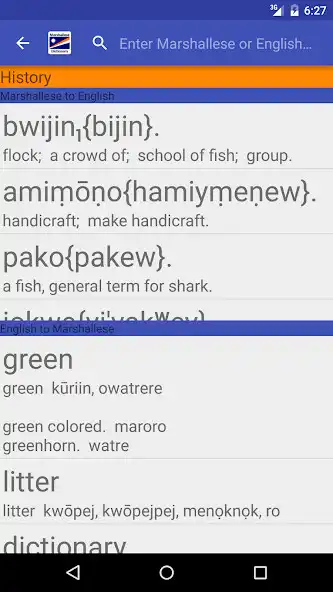 Play Marshallese Dictionary  and enjoy Marshallese Dictionary with UptoPlay