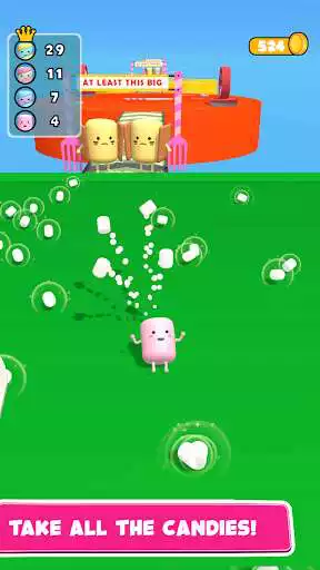 Play Marshmallow Go.io as an online game Marshmallow Go.io with UptoPlay