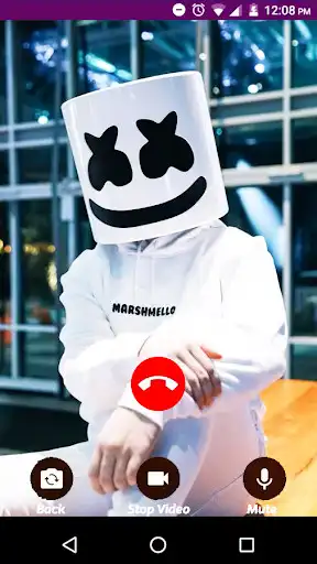 Play Marshmello Fake Video Call & Chat Simulator as an online game Marshmello Fake Video Call & Chat Simulator with UptoPlay