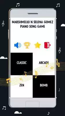 Play Marshmello N Selena Gomez Piano song Game