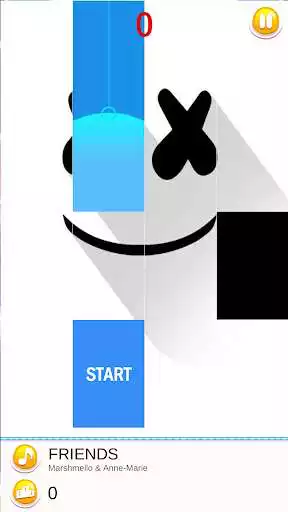Play Marshmello piano Tiles  and enjoy Marshmello piano Tiles with UptoPlay