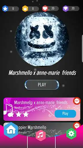 Play Marshmello vs Alan walker - Piano Tiles DJ  and enjoy Marshmello vs Alan walker - Piano Tiles DJ with UptoPlay