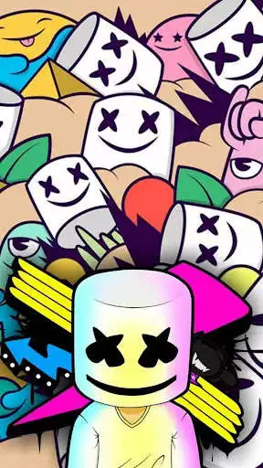Play Marshmello Wallpaper HD  and enjoy Marshmello Wallpaper HD with UptoPlay