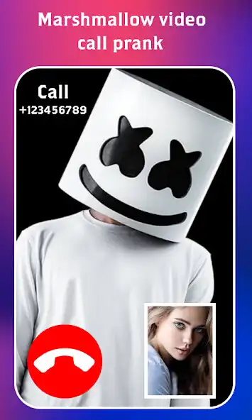 Play Marshmellow Video Call Prank  and enjoy Marshmellow Video Call Prank with UptoPlay