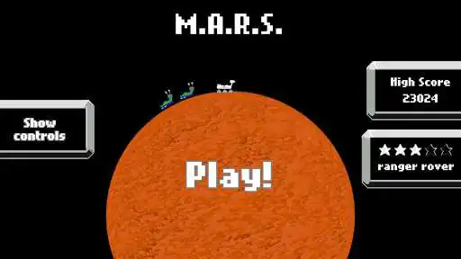 Play MARS Mission Rover Avoid Slug  and enjoy MARS Mission Rover Avoid Slug with UptoPlay