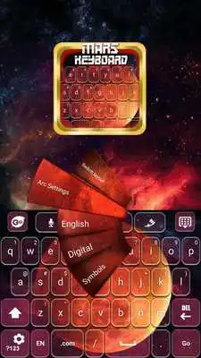 Play Mars Red Keyboard