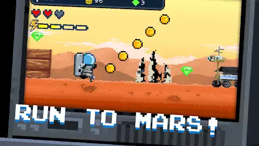 Play Mars Runner as an online game Mars Runner with UptoPlay
