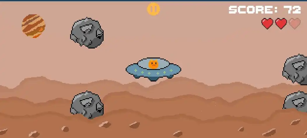 Play Martian Cat as an online game Martian Cat with UptoPlay