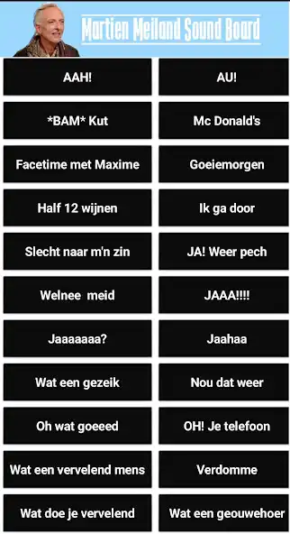 Play Martien Meiland - Soundboard  and enjoy Martien Meiland - Soundboard with UptoPlay