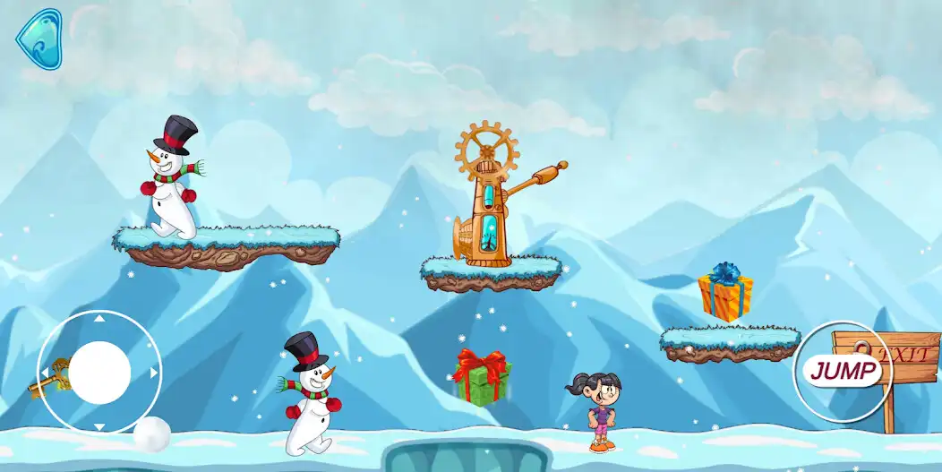 Play Martina and Snowman  and enjoy Martina and Snowman with UptoPlay