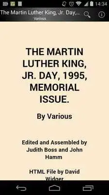 Play Martin Luther King, Jr. Day