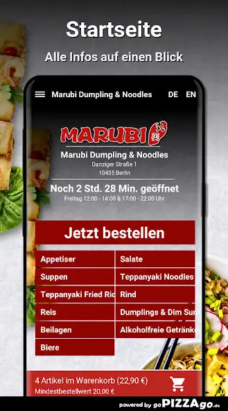 Play Marubi Dumpling - Noodles Berl as an online game Marubi Dumpling - Noodles Berl with UptoPlay