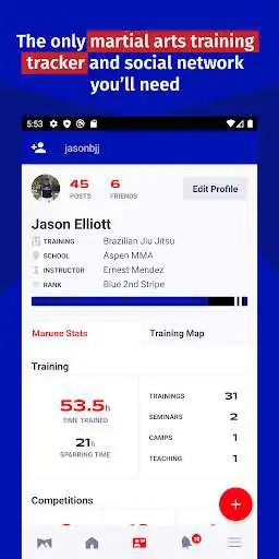 Play Marune - Training Tracker for Martial Arts  and enjoy Marune - Training Tracker for Martial Arts with UptoPlay
