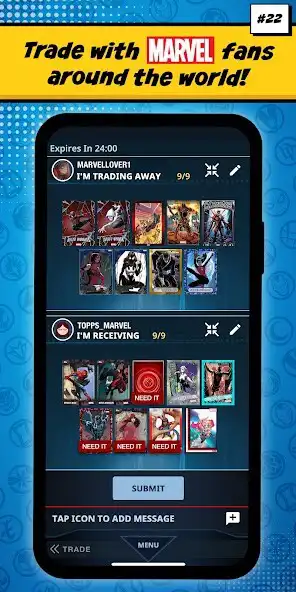 Play Marvel Collect! by Topps® as an online game Marvel Collect! by Topps® with UptoPlay