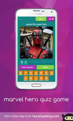 Play Marvel Heroes Quiz Game