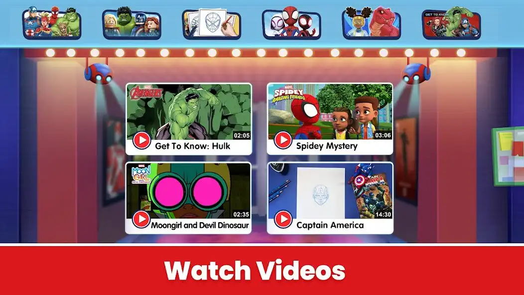 Play Marvel HQ: Kids Super Hero Fun  and enjoy Marvel HQ: Kids Super Hero Fun with UptoPlay