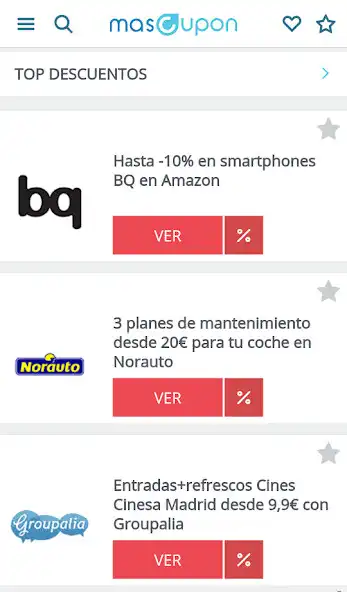Play MasCupon - Cupones Descuento as an online game MasCupon - Cupones Descuento with UptoPlay