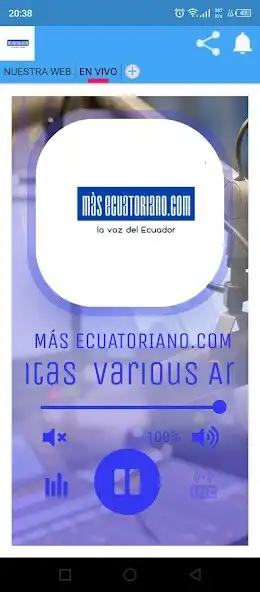 Play MAS ECUATORIANO.COM  and enjoy MAS ECUATORIANO.COM with UptoPlay