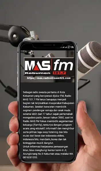 Play Mas Fm Kebumen as an online game Mas Fm Kebumen with UptoPlay