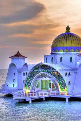 Play APK Masjid Mosque Wallpapers  and enjoy Masjid Mosque Wallpapers with UptoPlay com.legasidunia.masjidmosquewallpapers