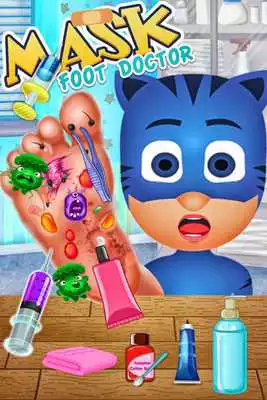 Play Mask Hero Foot Doctor