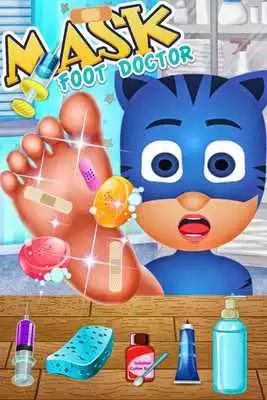 Play Mask Hero Foot Doctor