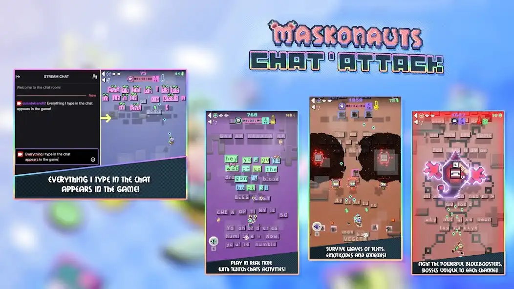 Play Maskonauts: ChatAttack  and enjoy Maskonauts: ChatAttack with UptoPlay