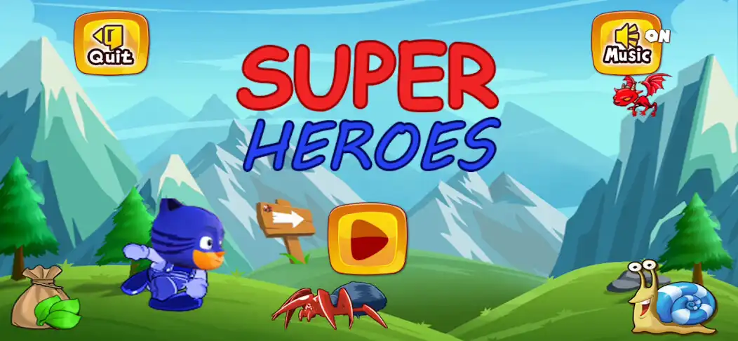 Play Masks Moonlight Heroes Runner  and enjoy Masks Moonlight Heroes Runner with UptoPlay