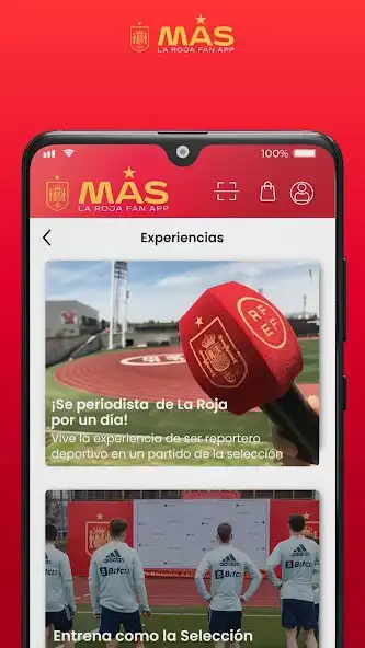 Play MAS La Roja Fan App as an online game MAS La Roja Fan App with UptoPlay