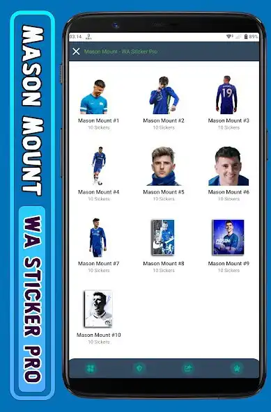Play Mason Mount - WA Sticker Pro  and enjoy Mason Mount - WA Sticker Pro with UptoPlay