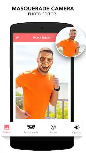 Play Masquerade Camera Photo Editor as an online game Masquerade Camera Photo Editor with UptoPlay