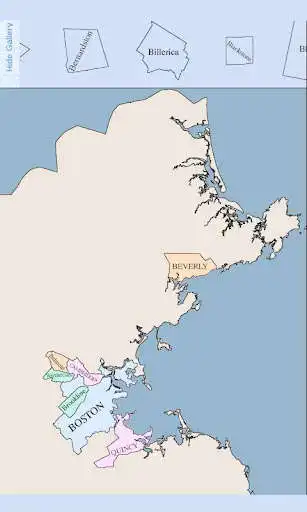 Play Massachusetts Map Puzzle