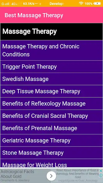 Play Massage Therapy as an online game Massage Therapy with UptoPlay