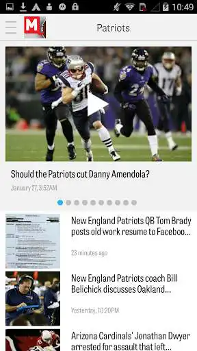 Play MassLive.com: Patriots News as an online game MassLive.com: Patriots News with UptoPlay