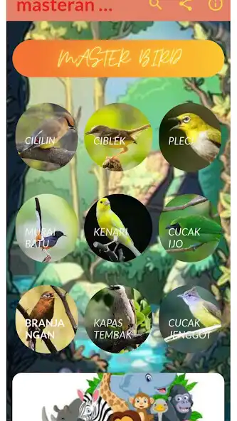 Play masteran aneka burung  and enjoy masteran aneka burung with UptoPlay