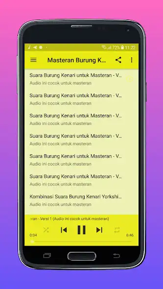 Play Masteran Burung Kenari Offline  and enjoy Masteran Burung Kenari Offline with UptoPlay