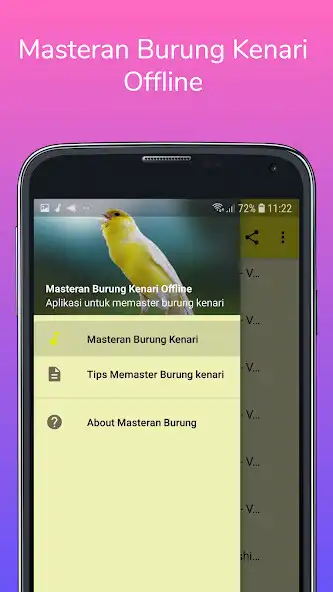 Play Masteran Burung Kenari Offline as an online game Masteran Burung Kenari Offline with UptoPlay