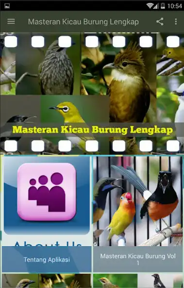 Play Masteran Kicau Burung Lengkap