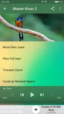 Play Masteran Kicau Burung Lengkap