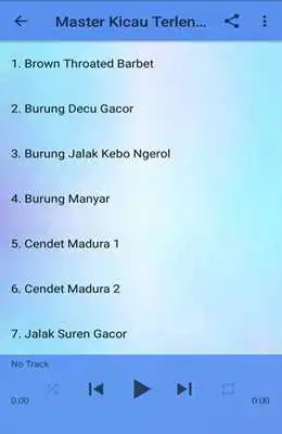 Play Masteran Kicau Burung Terbaru 2018