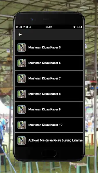 Play Masteran Kicau Kacer Mp3