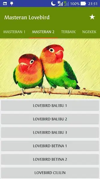 Play Masteran Lovebird Ngekek as an online game online Masteran Lovebird Ngekek with UptoPlay Play Masteran Lovebird Ngekek as an online game Masteran Lovebird Ngekek with UptoPlay