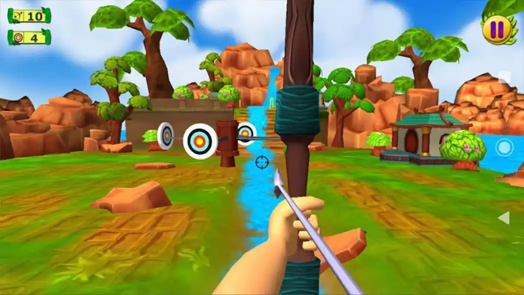 Play Master Archery as an online game Master Archery with UptoPlay