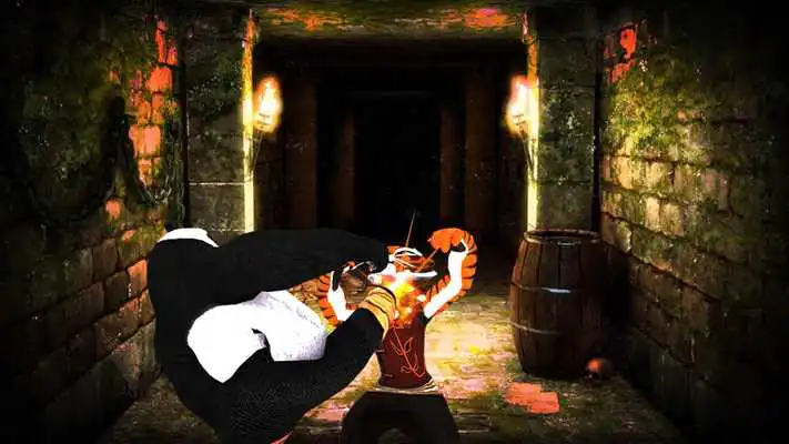 Play Master Ninja Panda: Endless Street Fighting