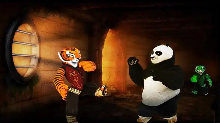 Play Master Ninja Panda: Endless Street Fighting