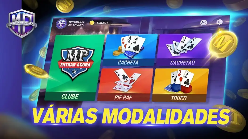 Play MasterPlay: Cacheta, 21, Truco  and enjoy MasterPlay: Cacheta, 21, Truco with UptoPlay